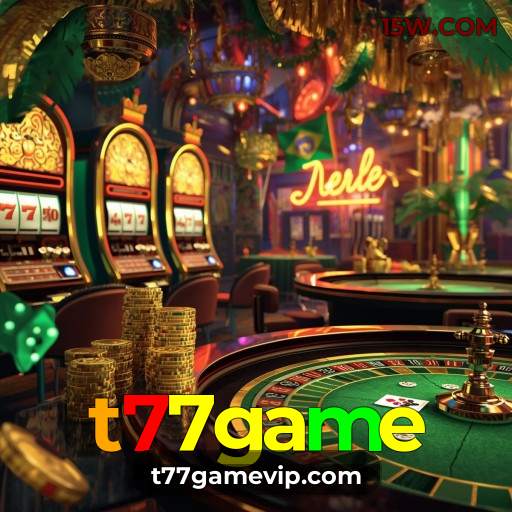 t77game bônus R$5.000 + 500 giros - Rollover 35x, prazo 30 dias, 38% taxa conversão
